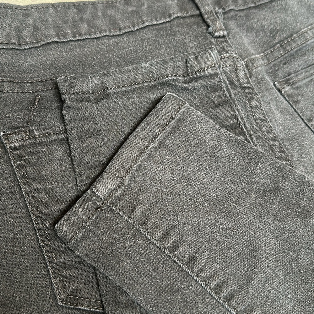☀️ JEANS SALE ☀️ Mossimo JEAN JEGGINGS Mid-Rise BLACK STRETCH FADED STYLE